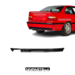 BMW E36 M3-Style diffuzors Standard bamperim, melns, matēts, tuning detaļas uz auto