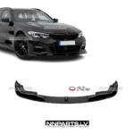 BMW G20 / G21 AC Style M Sport priekšējā bampera uzlika (18-22), melna, glancēta, tuning detaļas uz auto
