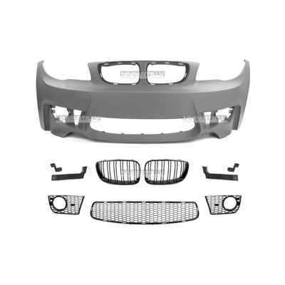 BMW E81 / E82 / E87 / E88 M1 Style priekšējais bamperis bez PDC, tuning detaļas, rezerves detaļas pa vidu