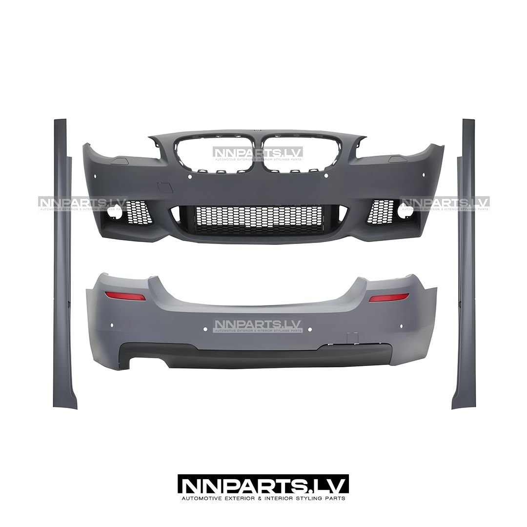 BMW F10 PRE-LCI Sedan M Sport Body Kit ar PDC (10-13) BMW F10 PRE-LCI Sedan M Sport Body Kit ar PDC (10-13), mpack komplekts. tuning, styling, rezrerves detaļas priekš bmw 5.sērijaspa vidu