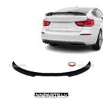 BMW F34 GT bagāžnieka spoileris (13-19), melns, glancēts, tuning detaļas uz auto