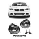 BMW F10 / F11 M Sport / M5 Style priekšējie miglas lukturi (10-13),