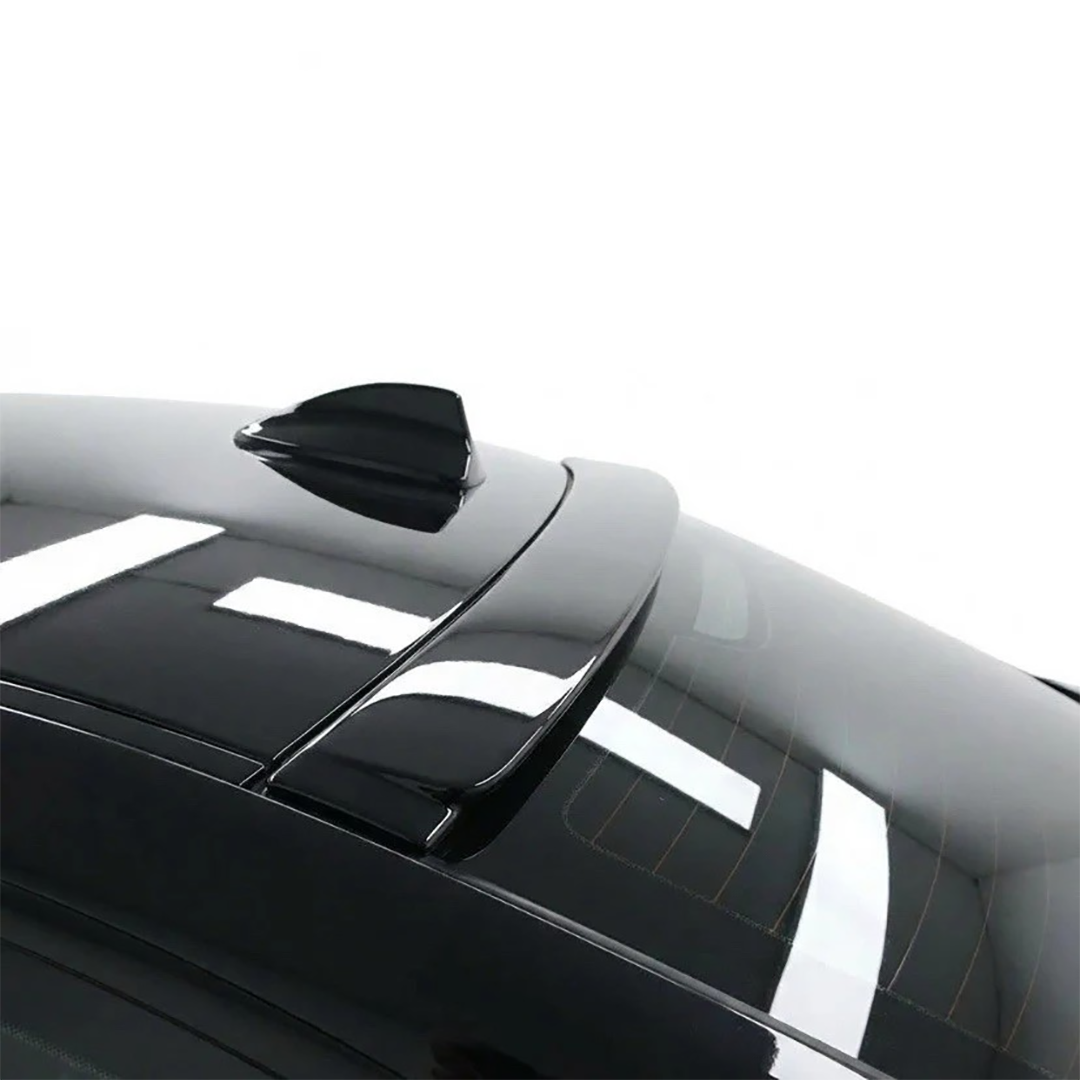 AC Style roof spoiler for BMW E92 Coupe, black gloss AC Style roof spoiler for BMW E92 Coupe, black gloss on the car from the side