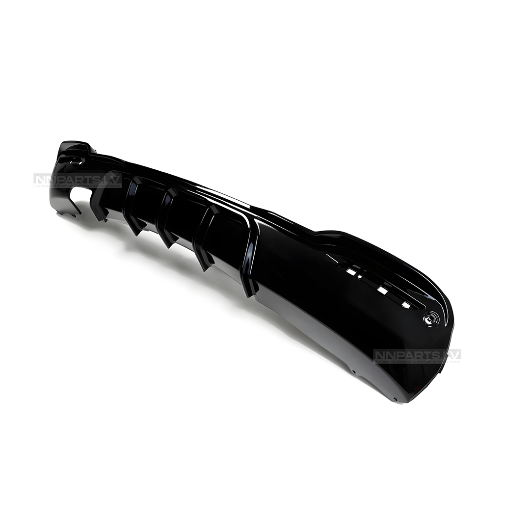BMW F34 GT M Sport aizmugurējā bampera diffuzors BMW F34 GT M Sport aizmugurējā bampera diffuzors, melns, glancēts, tuning detaļas no sāna