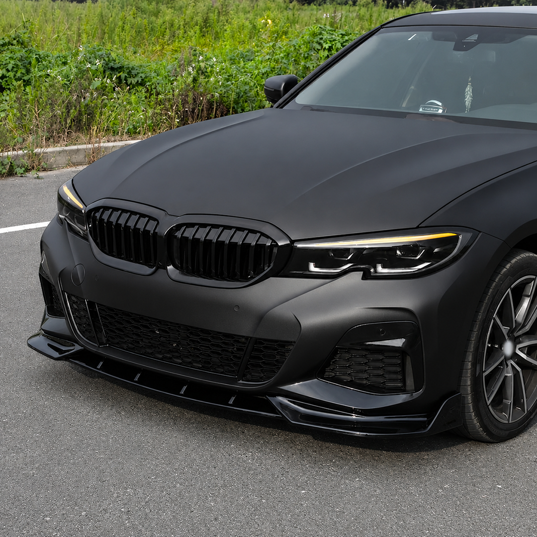 WR Style front bumper lip for BMW G20 / G21 PRE-LCI, black gloss (18-22) WR Style front bumper lip for BMW G20 / G21 PRE-LCI, black gloss (18-22)
