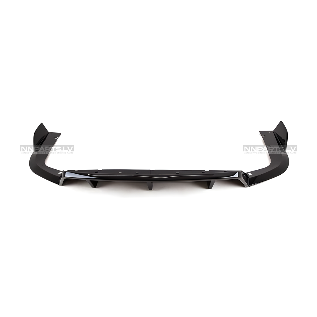 BMW X5 G05 Pre-LCI M Sport Aero Style aizmugurējā bampera diffuzors (19-23) BMW X5 G05 Pre-LCI M Sport Aero Style aizmugurējā bampera diffuzors (19-23), melns, glancēts bampera spoileris, tuning detaļas pa vidu