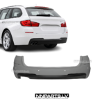 BMW F11 Touring M Sport aizmugurējais bamperis ar PDC (11-17), tuning, styling, mpack, mpackage, mpakas rezerves detaļas priekš 5,sērijas uz auto