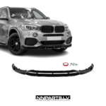 BMW X5 F15 M Sport AERO Style priekšējā bampera uzlika, lūpa, splitteris, melns, glancēts, tuning detaļas uz auto