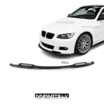 BMW E92 / E93 PRE-LCI M Sport MP Style priekšējā bampera uzlika, melna, glancēta lūpa, spliteris, spoileris, tuning detaļas uz auto