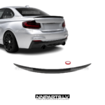 BMW F22 / F23 / F87 Performance bagāžnieka spoileris, melns, glancēts, tuning detaļas priekš 2sērijas uz auto