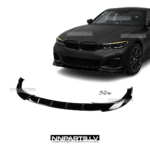 BMW G20 / G21 PRE-LCI WR Style priekšējā bampera uzlika (18-22), lūpa, spoileris, splitteris, melns, glancēts, tuning, styling detaļas priekš 3sērijas uz auto