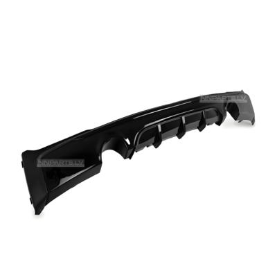 BMW F22 / F23 M Sport aizmugurējā bampera diffuzors (235 / 240), melns, glancēts, tuning detaļa no sāna