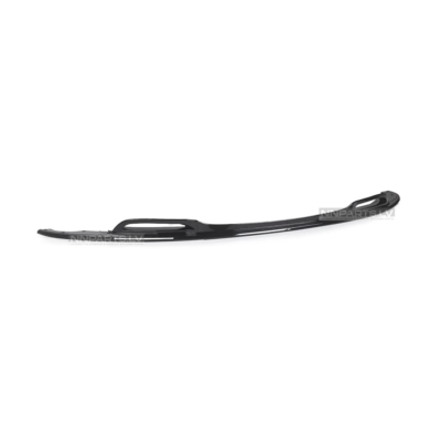 MP Style front bumper lip for BMW E92 / E93 PRE-LCI M Sport, black gloss tuning, styling parts for 3series coupe, cabrio from the right side