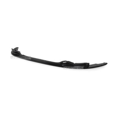MP Style front bumper lip for BMW E92 / E93 LCI M Sport, black gloss tuning, styling parts for 3series coupe, cabrio from the left side