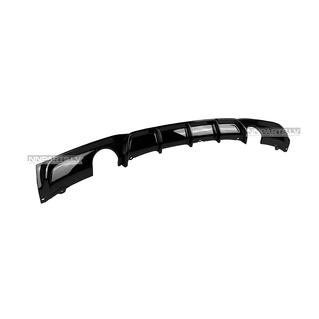 BMW F30 / F31 M Sport Performance aizmugurējā bampera diffuzors (335 / 340) BMW F30 / F31 M Sport Performance aizmugurējā bampera diffuzors (335 / 340), melns, glancēts, tuning detaļas priekš 3sērijas pa vidu