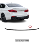 BMW G30 / F90 M5 Style bagāžnieka spoileris, melns, glancēts, tuning detaļas priekš 5sērija uz auto