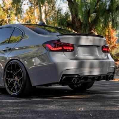 BMW F30 / F80 M3 Performance bagāžnieka spoileris uz auto 1