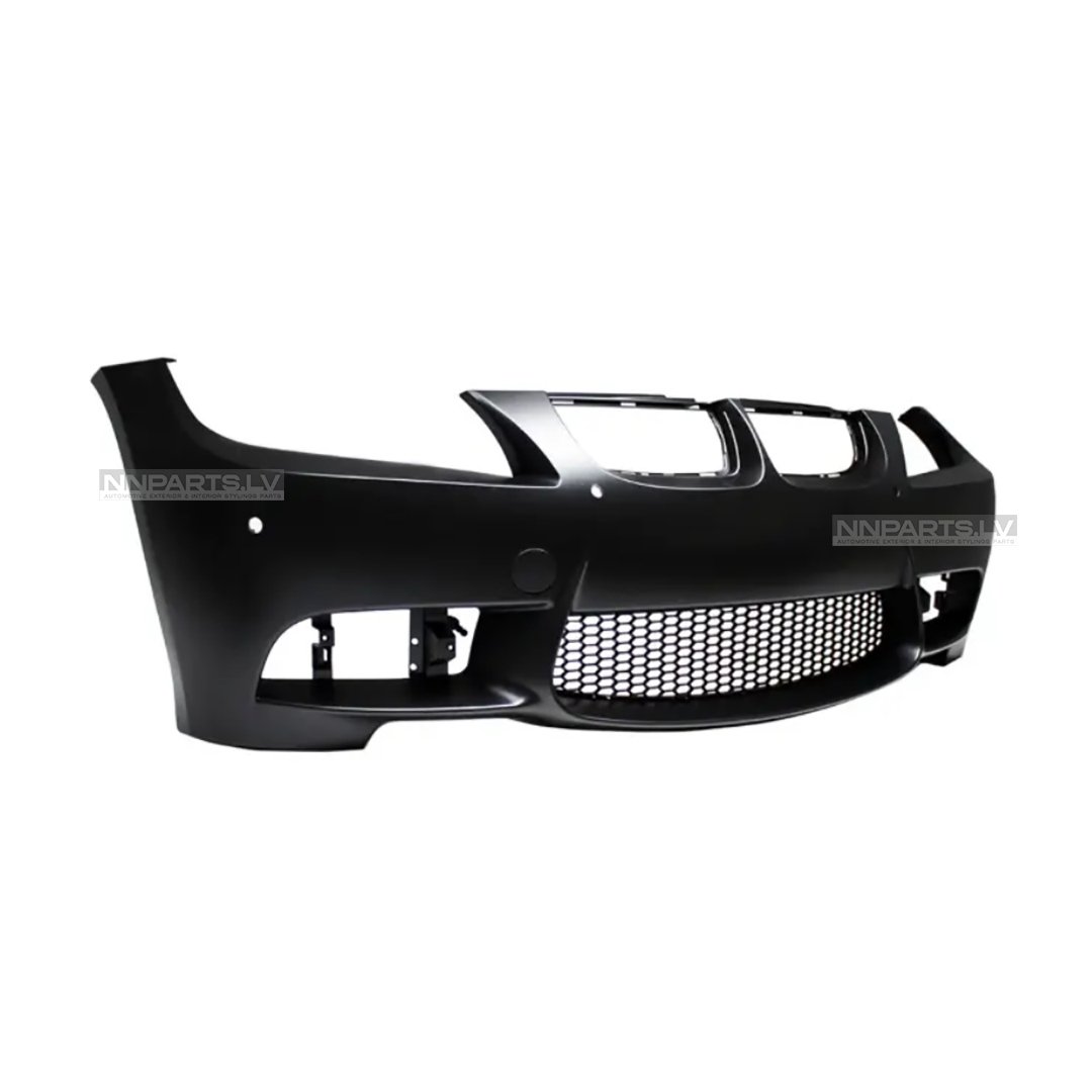 BMW E90 / E91 LCI M3 Style priekšējais bamperis ar PDC (09-12) BMW E90 / E91 LCI M3 Style priekšējais bamperis ar PDC (09-12), tuning, styling, performance detaļas priekš 3sērijas pa labi