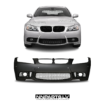BMW E90 / E91 LCI M3 Style priekšējais bamperis ar PDC (09-12), tuning, styling, performance detaļas priekš 3sērijas uz auto