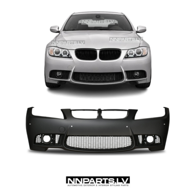 BMW E90 / E91 LCI M3 Style priekšējais bamperis ar PDC (09-12), tuning, styling, performance detaļas priekš 3sērijas uz auto